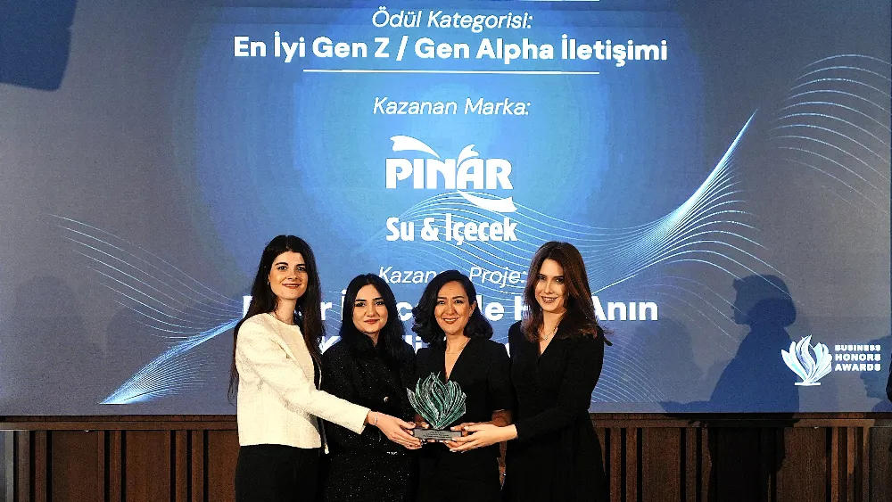 Pınar Su ve İçecek’in Nil Sude’li kampanyasına 2 ödül birden