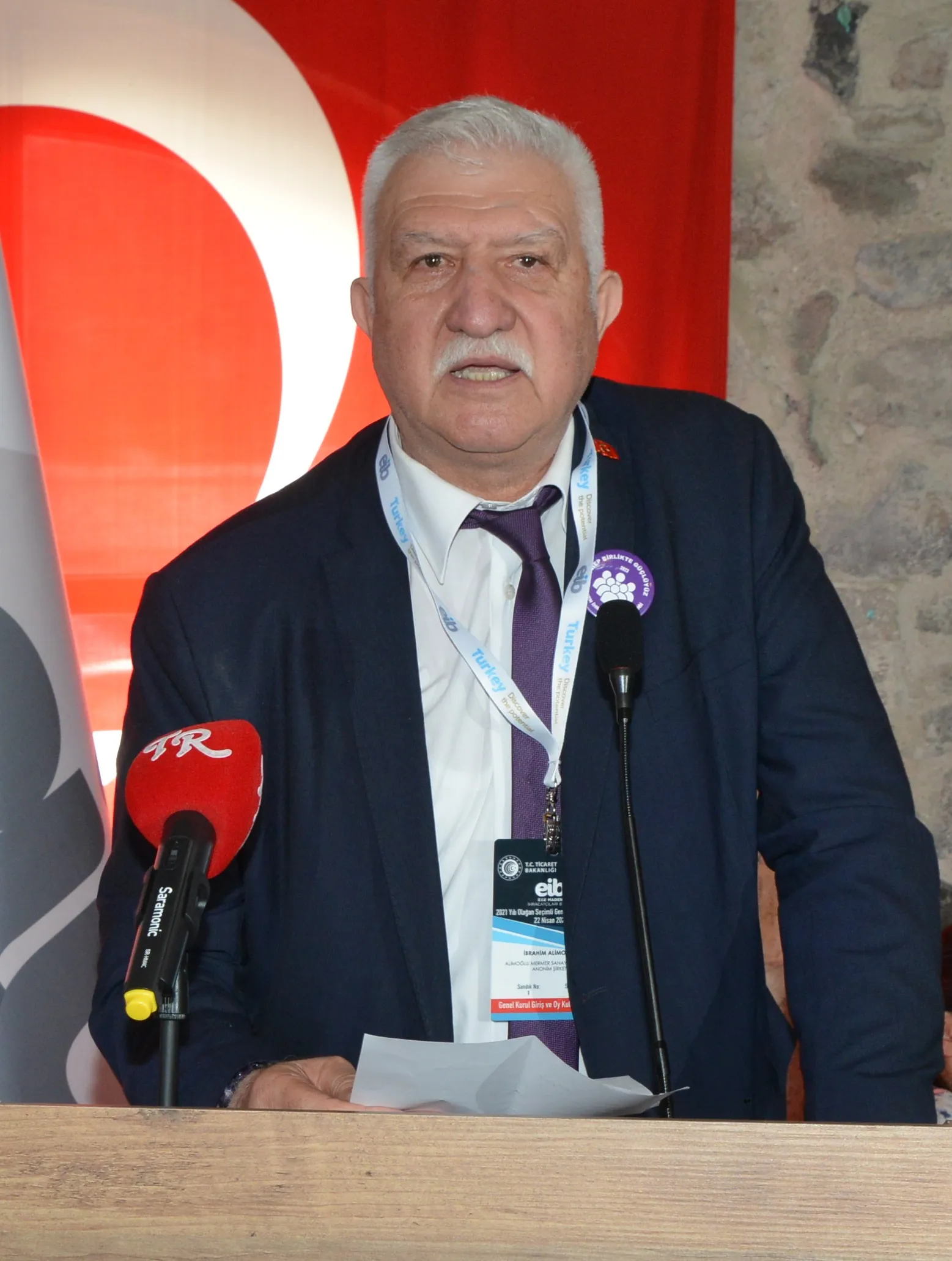 Ege Maden İhracatçıları Birliği Başkanı İbrahim Alimoğlu