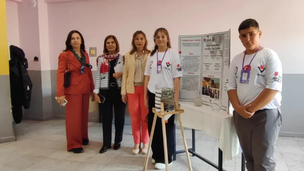 Dereköy EBSO Ortaokulu’ndan bilim ve üretim dolu fuar 