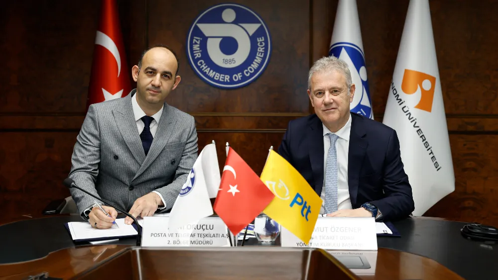 İZTO ile PTT’den lojistikte 105 bin üyelik stratejik iş birliği