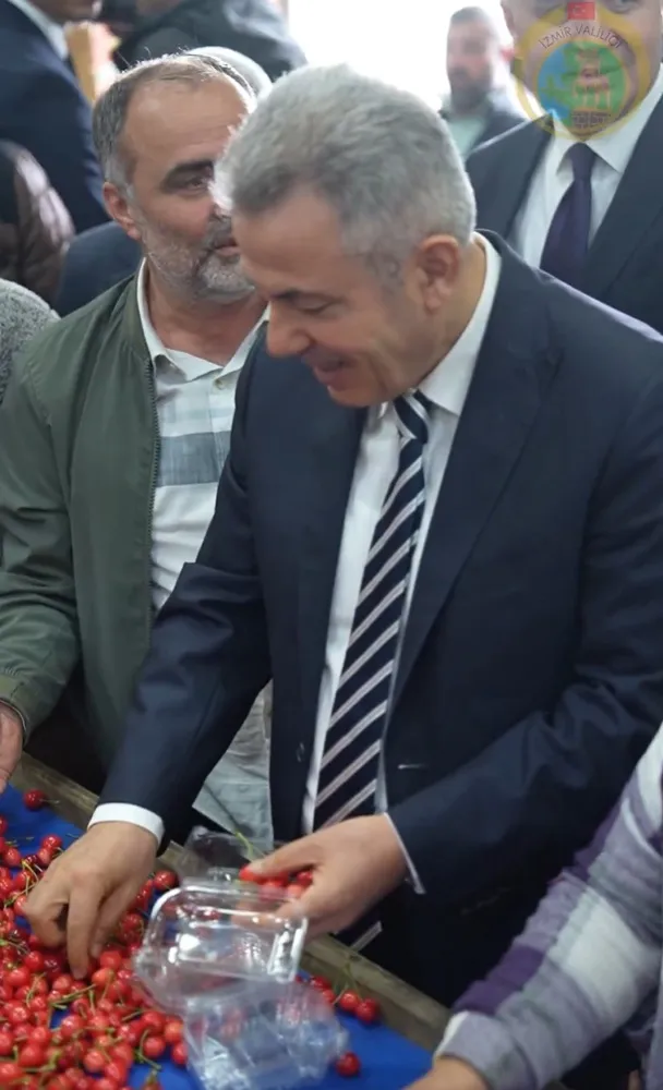 İzmir Valisi Süleyman Elban, ilk hasat törenine katıldı