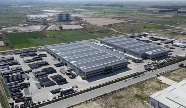 Esen Plastik, İzmir ve Adana fabrikalarıyla Suriye'nin altyapısına yönelik çalışıyor