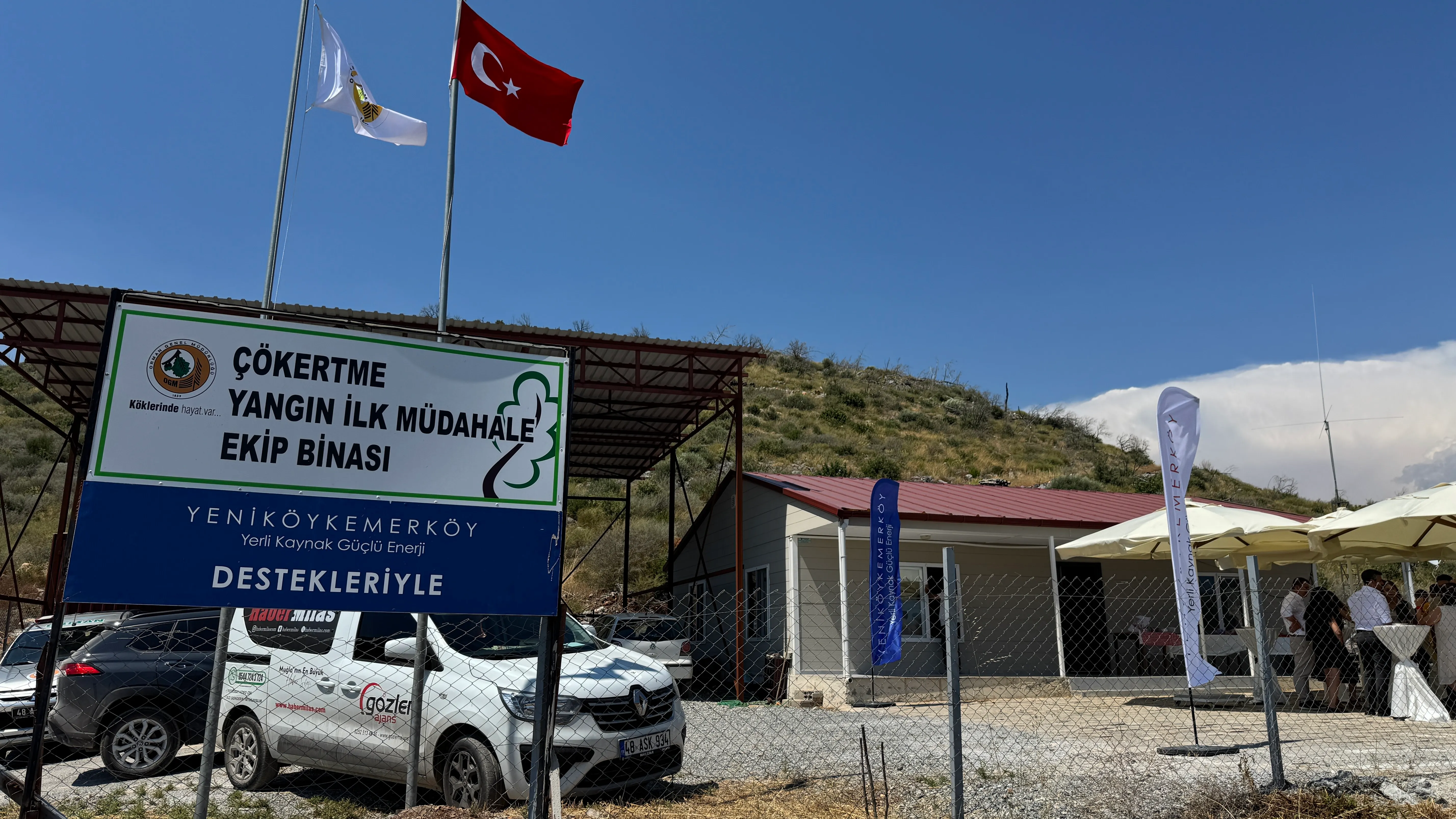 Yangın ilk ekip müdahale binası, Çökertme, Bozbük, Kazıklı, Türkevleri ile çevresindeki ormanlık alanlara hızlı ulaşım açısından stratejik öneme sahip