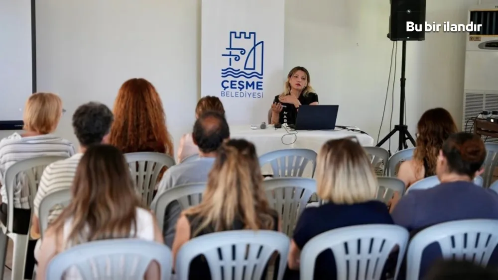 Çeşme Belediyesi'nden bağımlılıkla mücadelede farkındalık semineri
