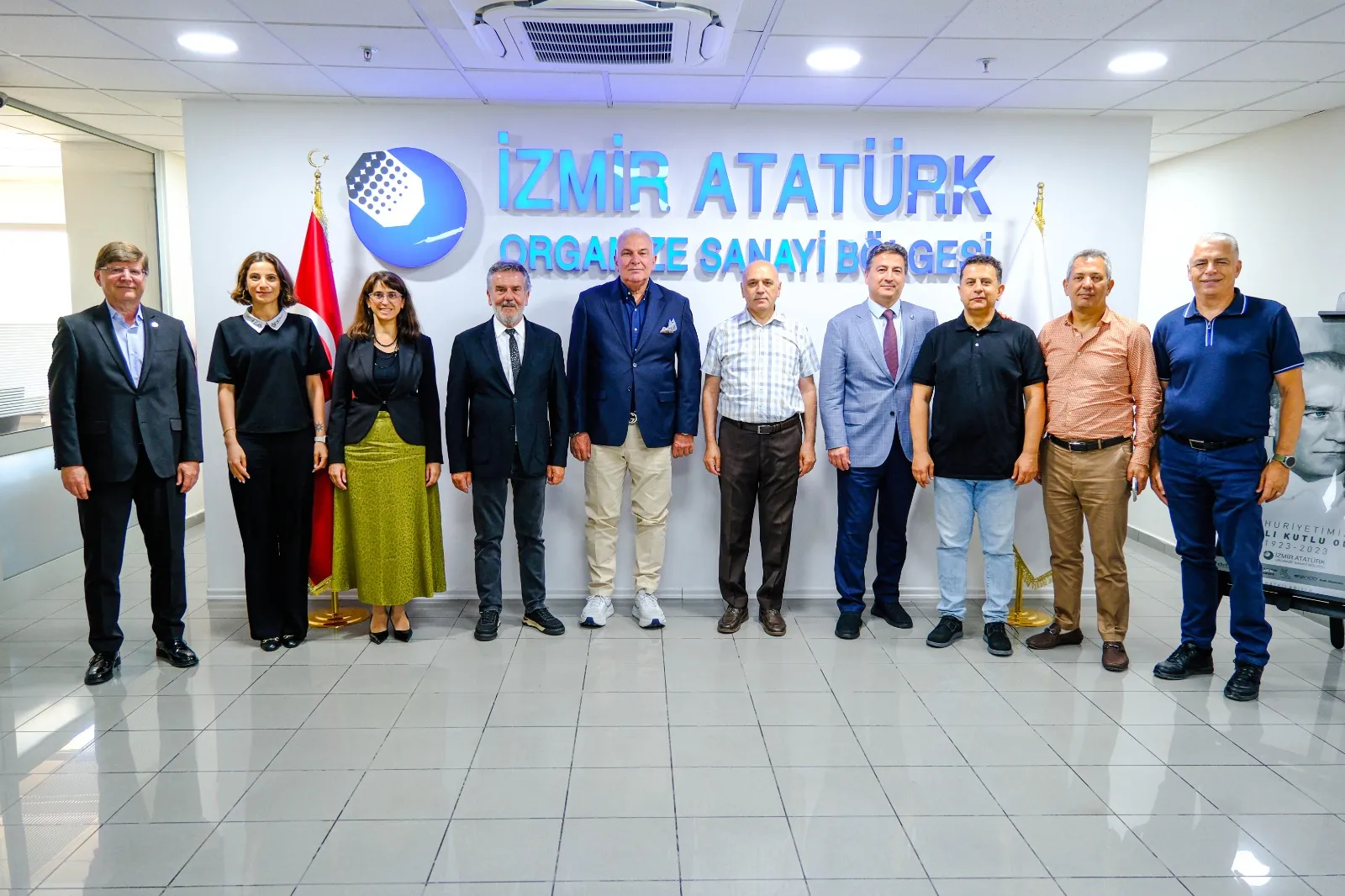 İAOSB Yönetimi ve bölge yöneticileri başarılı bir koordinasyon ile yatırımlara yön veriyorlar