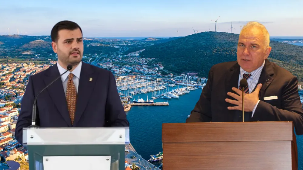 AK Parti Genel Sekreteri Eyyüp Kadir İnan'ın Çeşme Turizm Projesi çağrısına, İzmir Atatürk OSB Yönetim Kurulu Başkanı Cenk Karace'den destek geldi