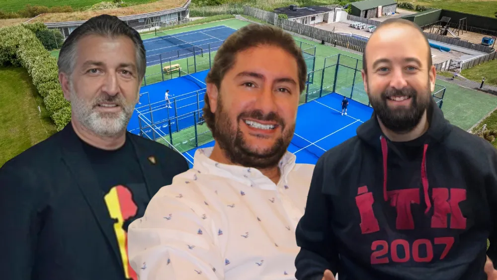 İzmir spor dünyasının ünlüleri de padel çılgınlığına kapıldı