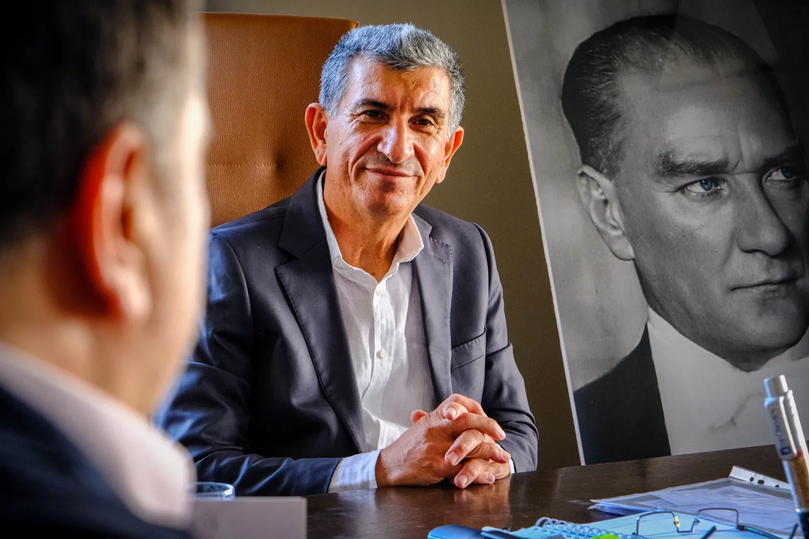 Haluk Tezcan, seçildiği takdirde meslek komitelerini ve meclisi teknolojik bir yapıyla donatmak istediğini ifade etti