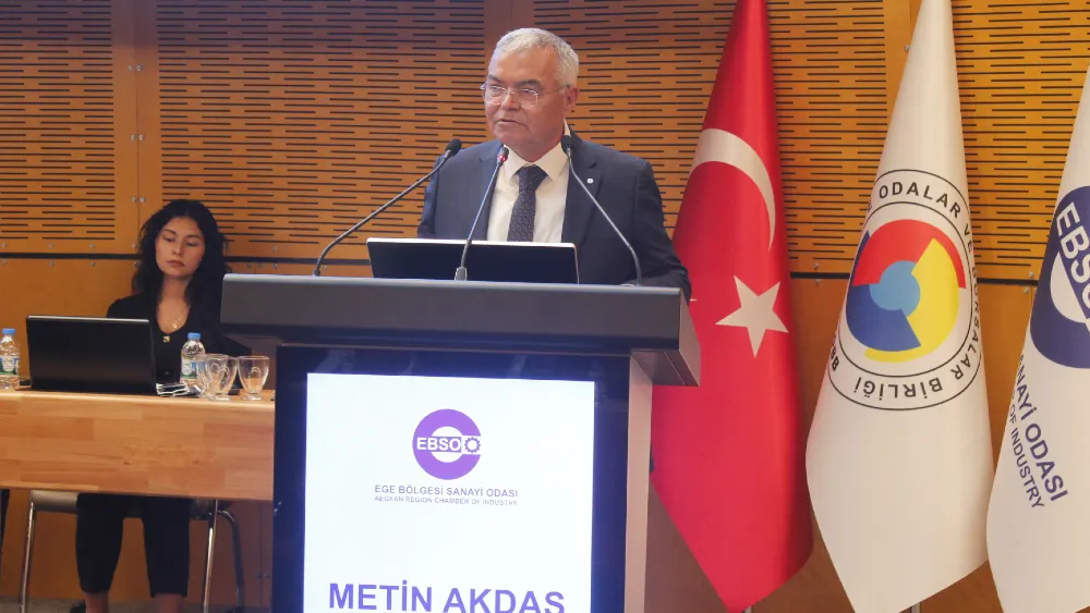 EBSO Yönetim Kurulu Başkan Vekili Metin Akdaş