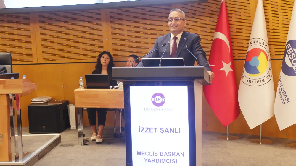 EBSO’da İzzet Şanlı  Meclis Başkan adayı: Üç projeyi hayata geçirecek