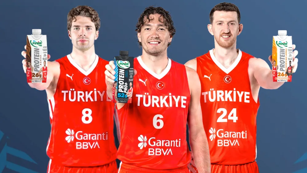 Pınar'dan Basketbol Milli Takımı’na destek: Millilerin fotoğrafı paketlerde