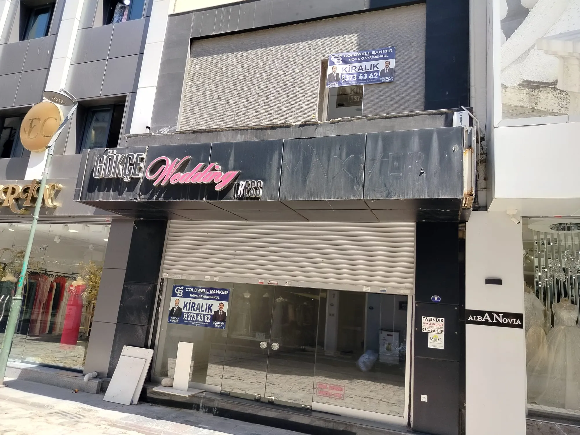 Gelinlikçilerin ve abiyecilerin yoğun olduğu çarşıdan Araplar elini çekti