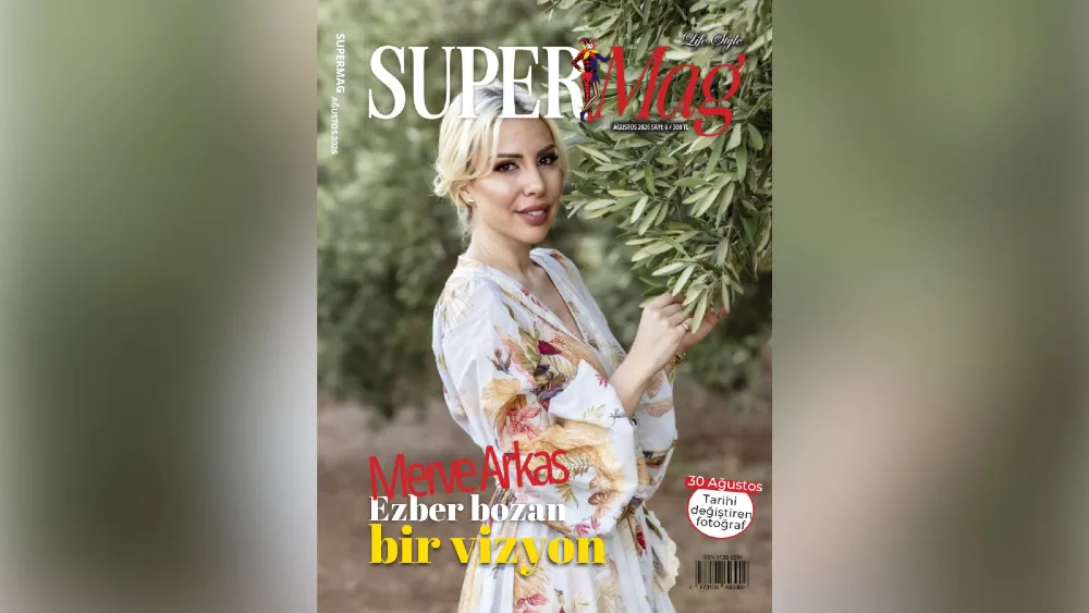 Monreve Group Yönetim Kurulu Başkanı Merve Arkas, SUPERMag Dergisi'nin konuğu oldu