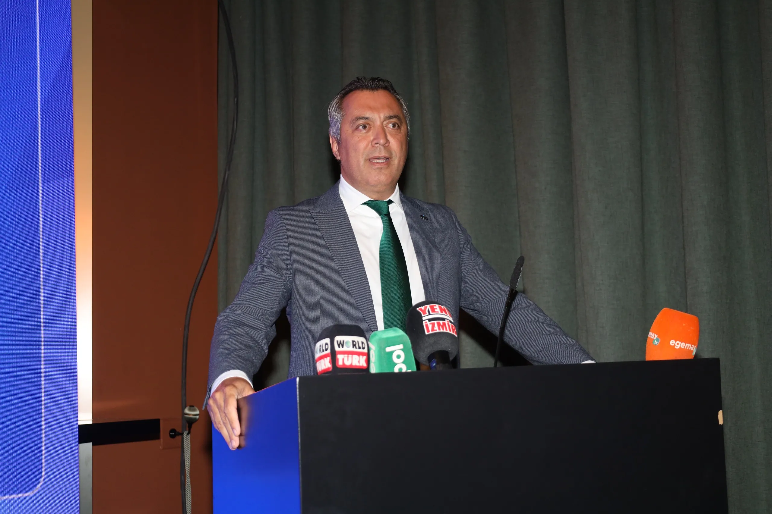 Ege Su Ürünleri ve Hayvansal Mamuller İhracatçıları Birliği Yönetim Kurulu Başkanı Ufuk Atakan Demir