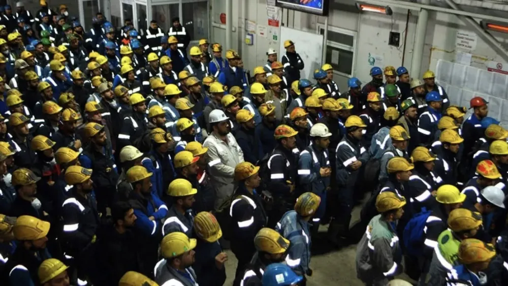Soma’da 1361 madenciden hüzünlü veda