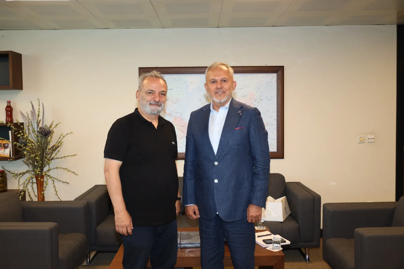 Başkan Cengiz Balık, Gazeteci Nihat Delibaşı'na sektörle ilgili açıklamalarda bulundu
