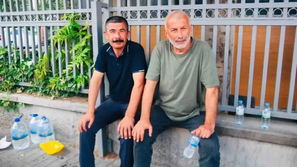Bağımsız Maden İş Sendikası'nın Genel Başkanı Gökay Çakır ve Örgütlenme Uzmanı Başaran Aksu