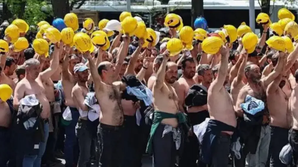 Maden işçilerinden buruk zafer… 