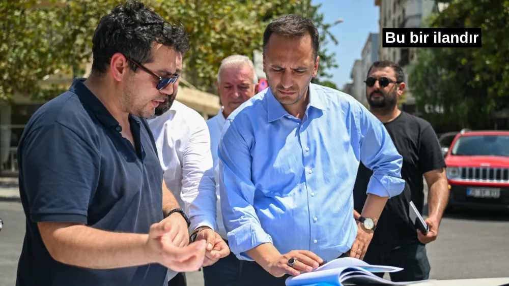Bornova’da yol ve altyapı seferberliği… Eşki: İlçemizin çehresini değişiyor