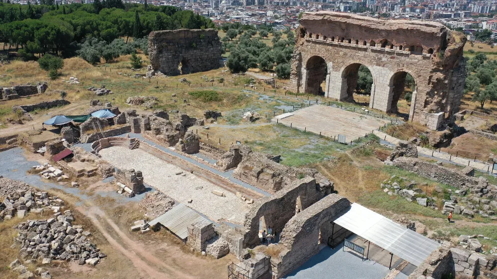 Aydın’da 2 bin yıllık dev antik havuzun restorasyonu tamamlandı