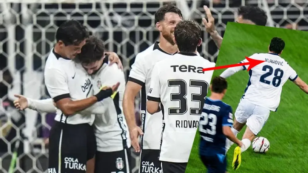 Beşiktaş formasından Tera’yı çıkardı