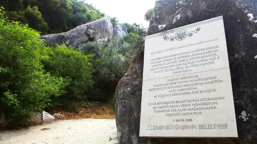 Bornova'daki Homeros Vadisi ve Mağarası