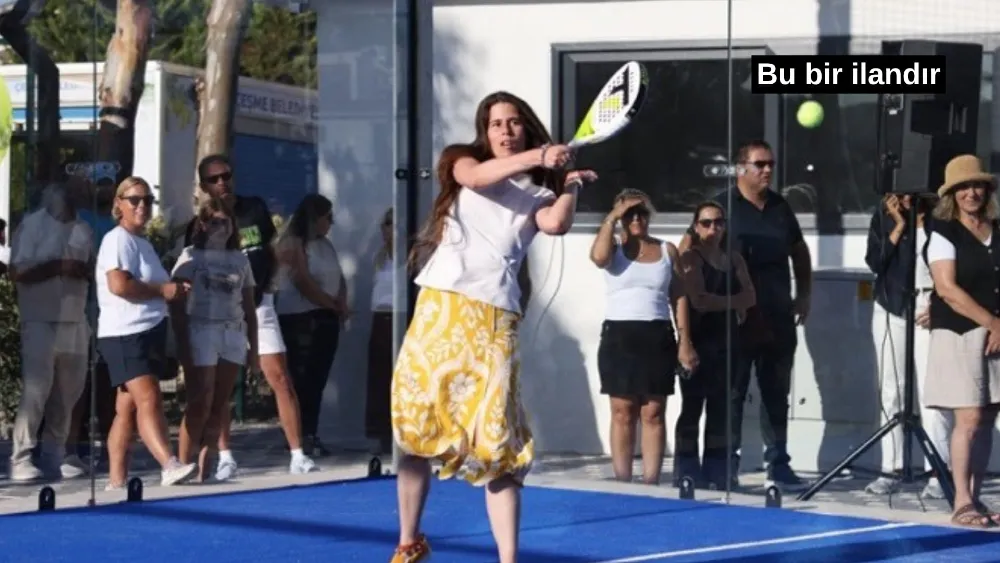 Ilıca Raket Sporları Tesisi açıldı