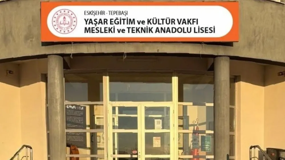 Eskişehir'deki meslek lisesi yeni eğitim dönemine yenilenerek girdi