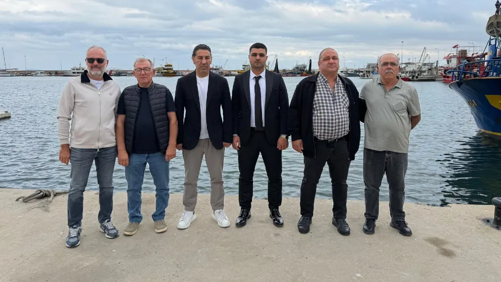 Mehmet Kasım Sağlam’a su ürünleri kooperatiflerinden destek
