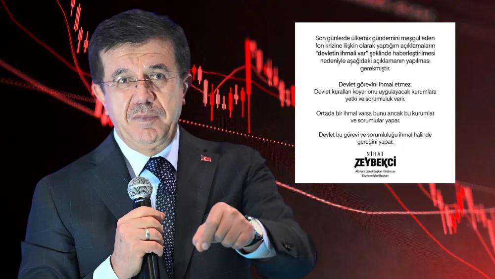 Zeybekci fon krizinde geri adım attı: Devlet görevini ihmal etmez!