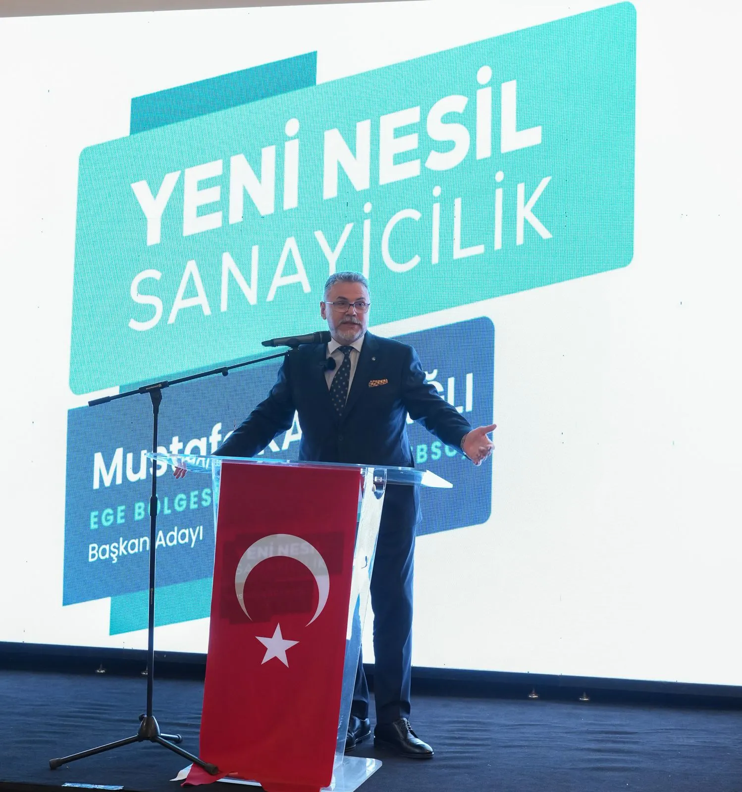 EBSO Başkan Adayı Mustafa Karabağlı, Yeni Nesil Sanayicilik vizyonunu makine sanayicilerine anlattı