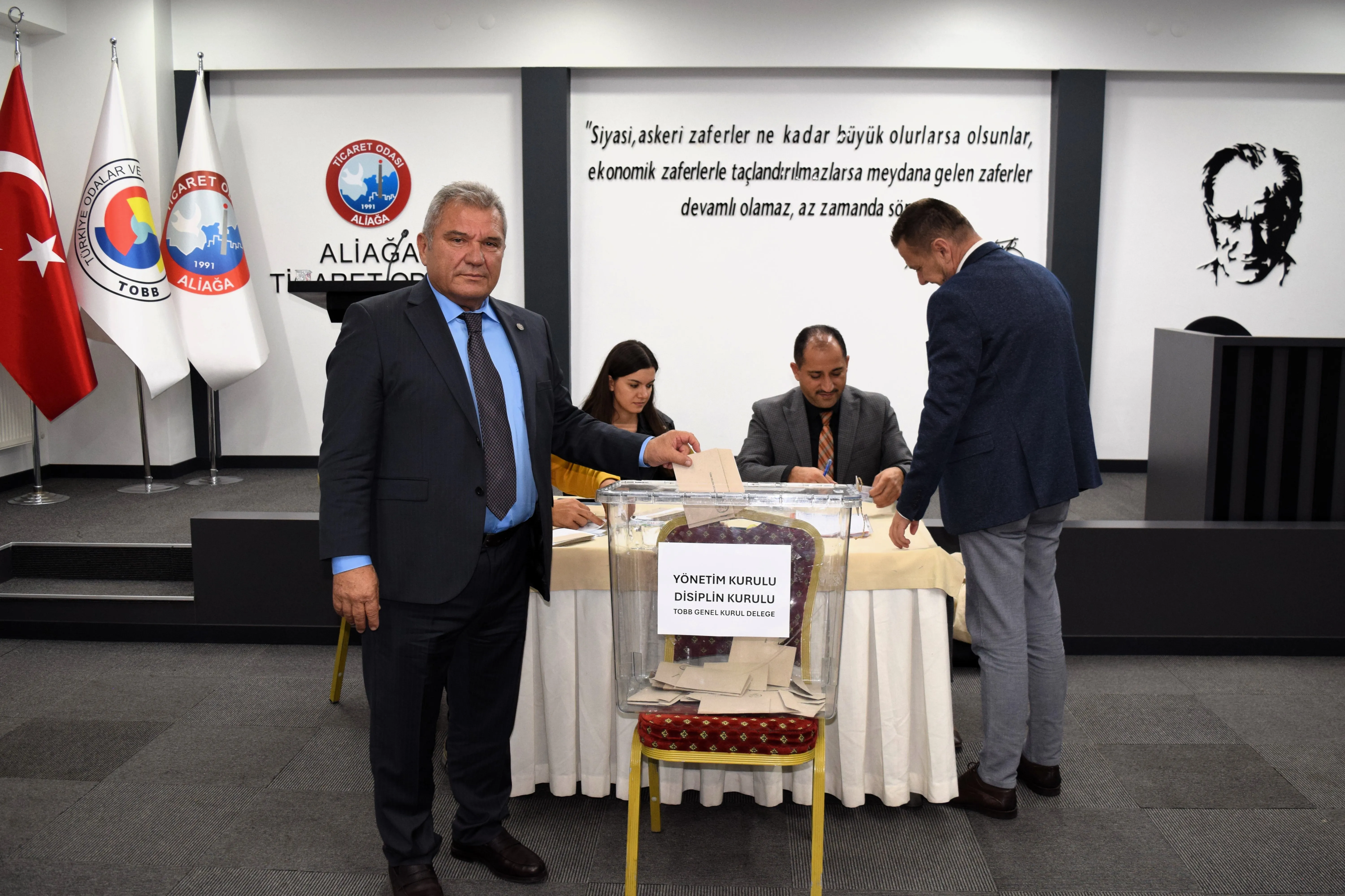 Aliağa Ticaret Odası Yönetim Kurulu Başkanı Uğur Akyıldız