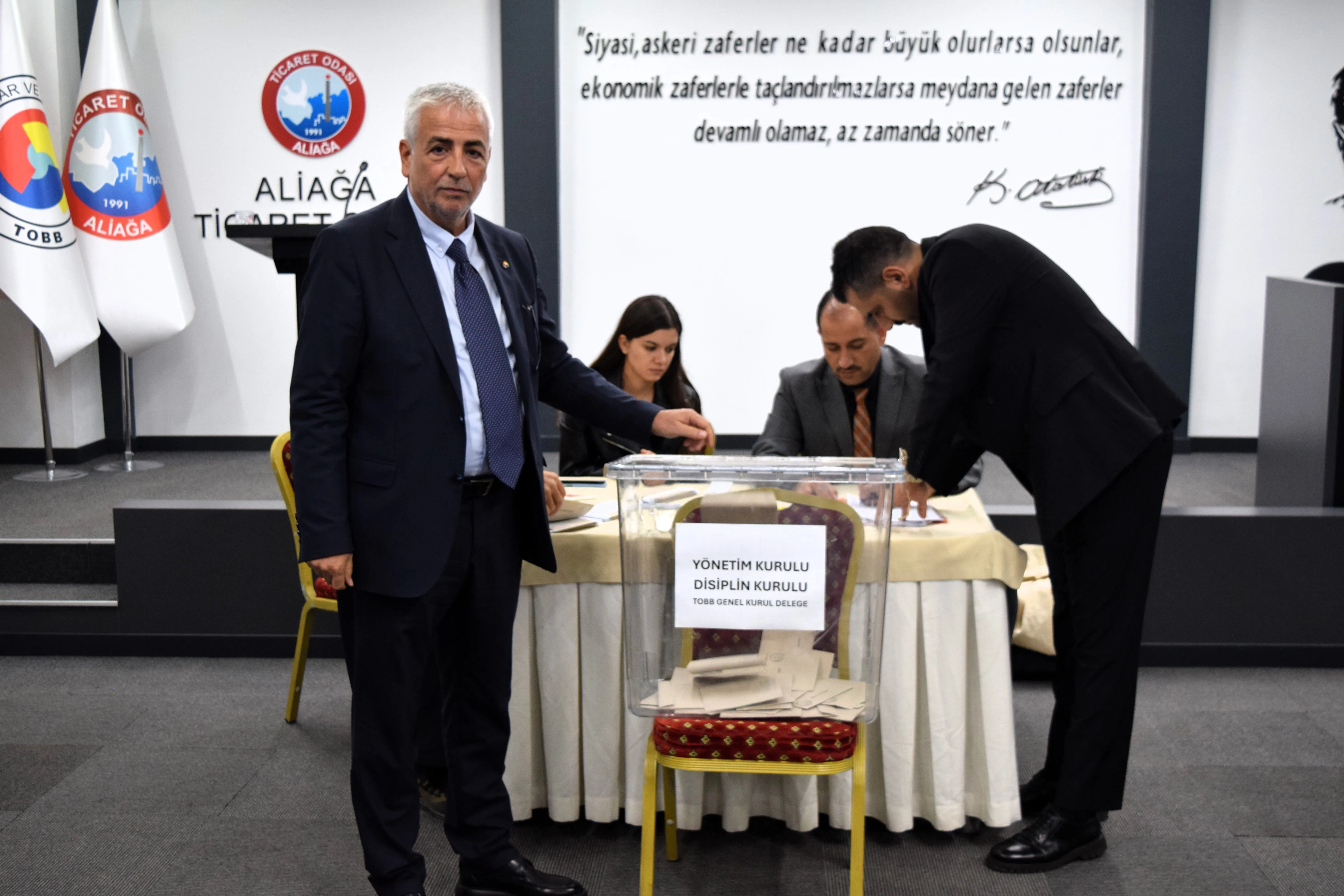Aliağa Ticaret Odası Meclis Başkanı Saruhan Karataş