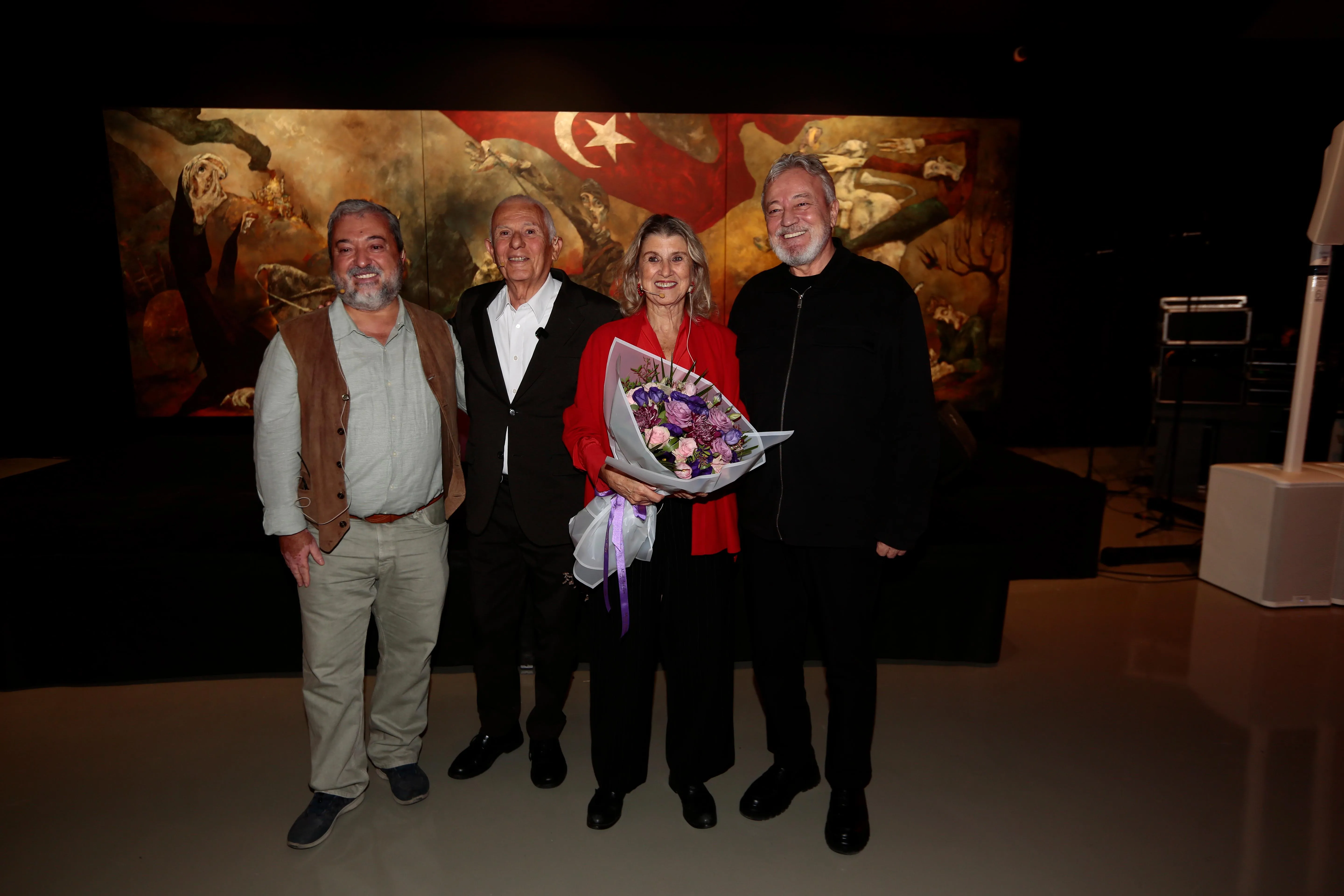 Melih Güneş, Özcan Arca, Zeynep Oral ve Ünal Ersözlü