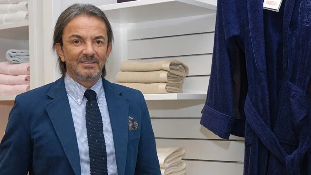 Denizli'de üretim yapan Gökhan Tekstil Yönetim Kurulu Başkanı Ahmet Gökşin