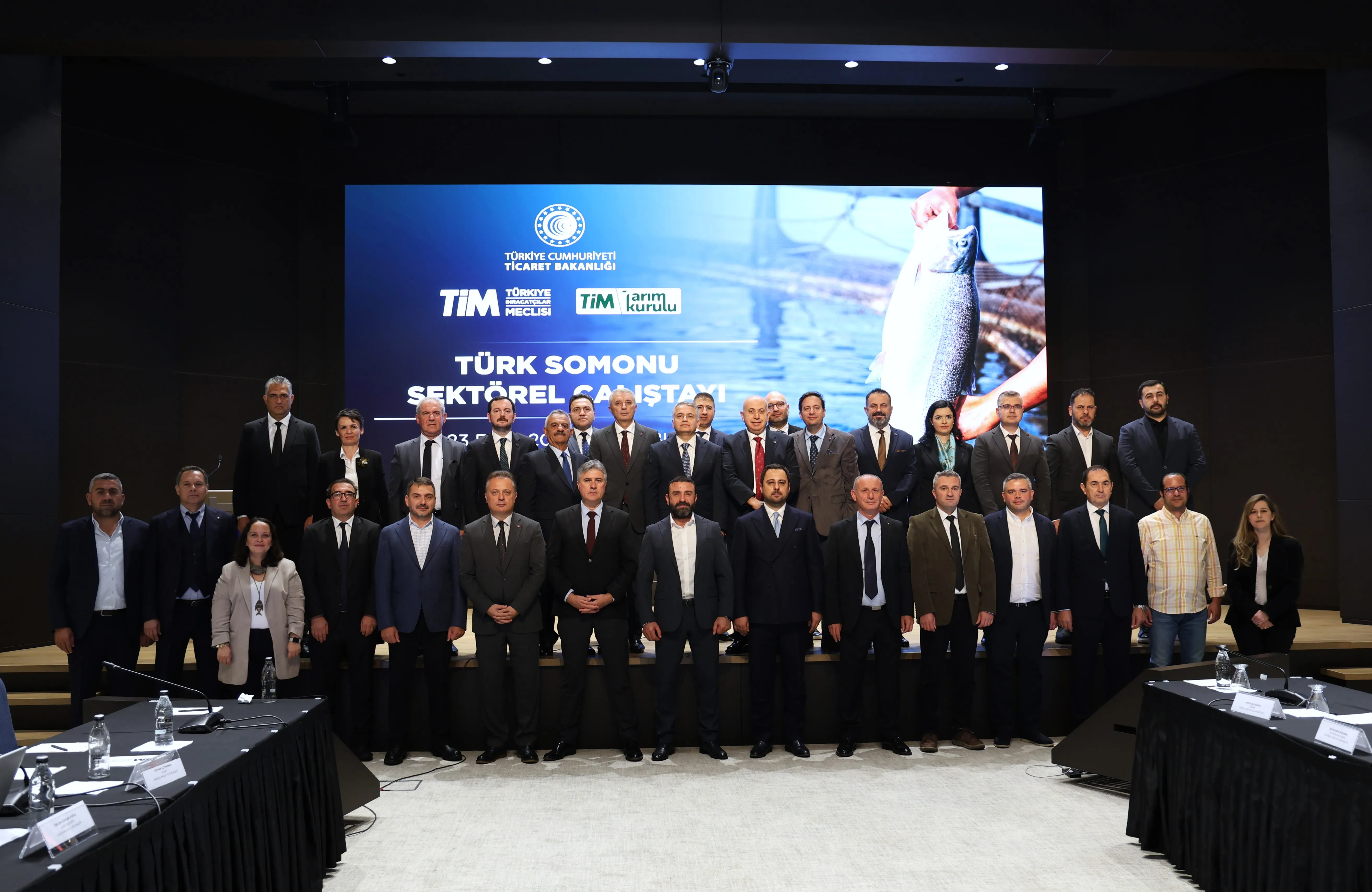 Türkiye İhracatçılar Meclisi’nde düzenlenen Türk Somonu Çalıştayı