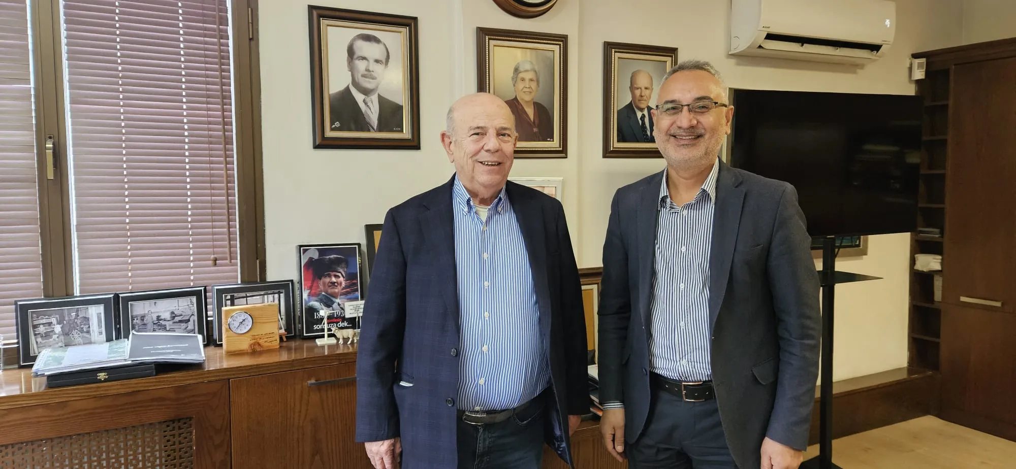 Duayen sanayici Mustafa Dirin, Tek Referans Genel Yayın Yönetmeni Sinan Doğan ve Yazı İşleri Müdürü Özlem Sarsın’a yeni vizyonlarını anlattı