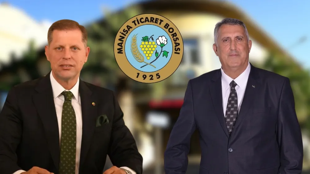 Manisa Ticaret Borsası'nın yarın yapılacak seçimlerinde Sadık Özkasap (solda) ile Rıza Seyyar başkanlık için mücadele edecek