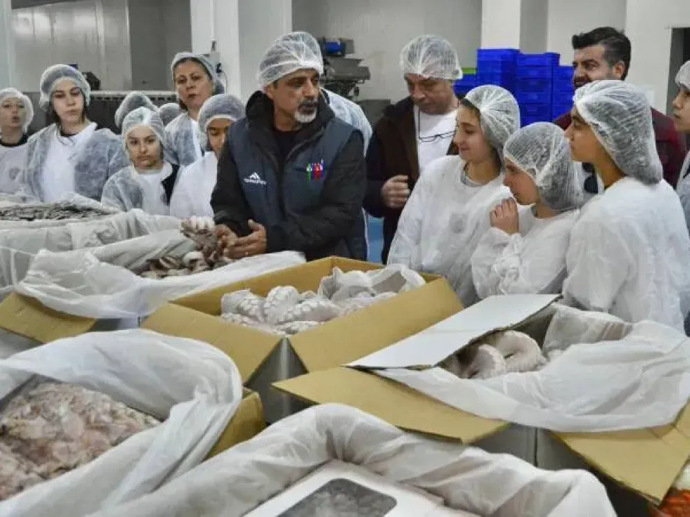 Geleceğin balıkçıları su ürünleri dünyasını keşfetti