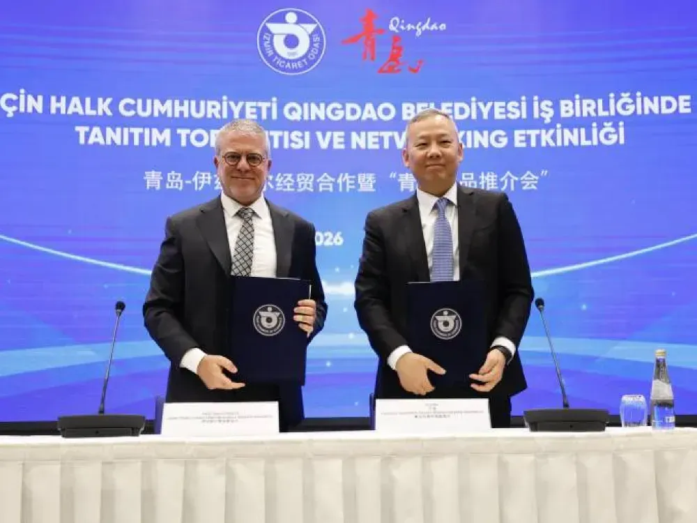 İZTO'dan Çin açılımı... Liman şehri ile iş birliğine imza attı