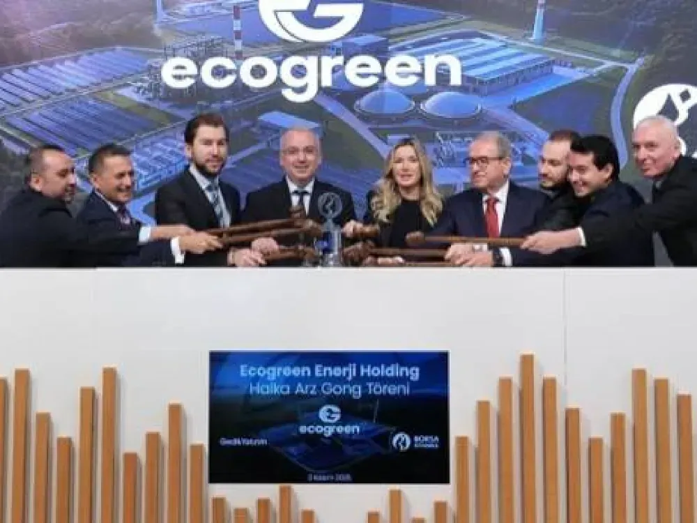 Denizlili enerji şirketi Borsa'da ilk günü tavandan kapattı