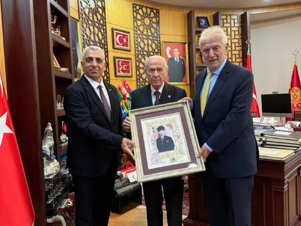 Özgener'in ardından Yorgancılar da Bahçeli'yi ziyaret etti