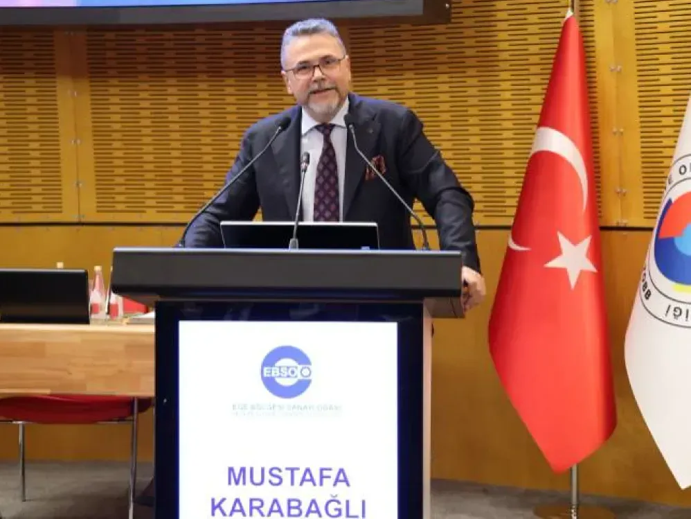 EBSO'da Karabağlı'dan seçim çıkışı