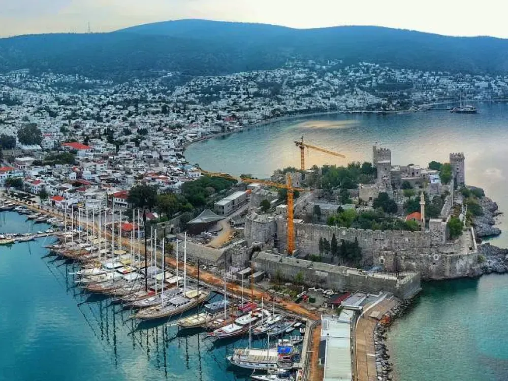 Bodrum'da beton yarışı!