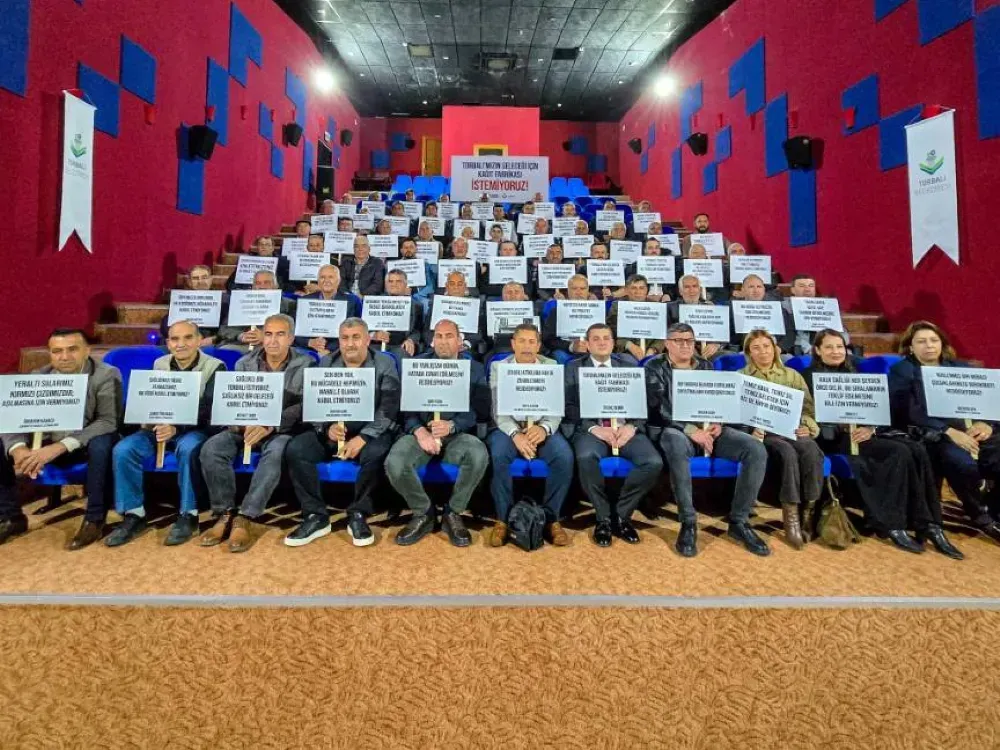 Torbalı’nın suyunu kurutacak fabrikaya büyük protesto!