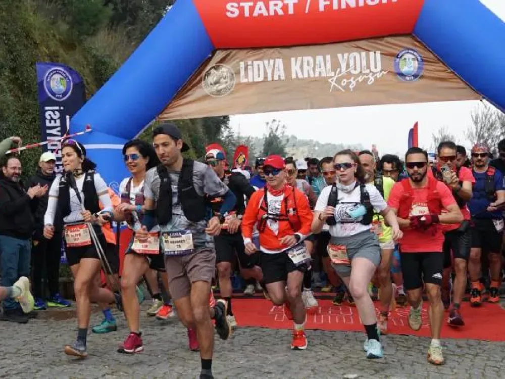 Lidya Kral Yolu Koşusu ile Salihli'nin tanıtımına destek