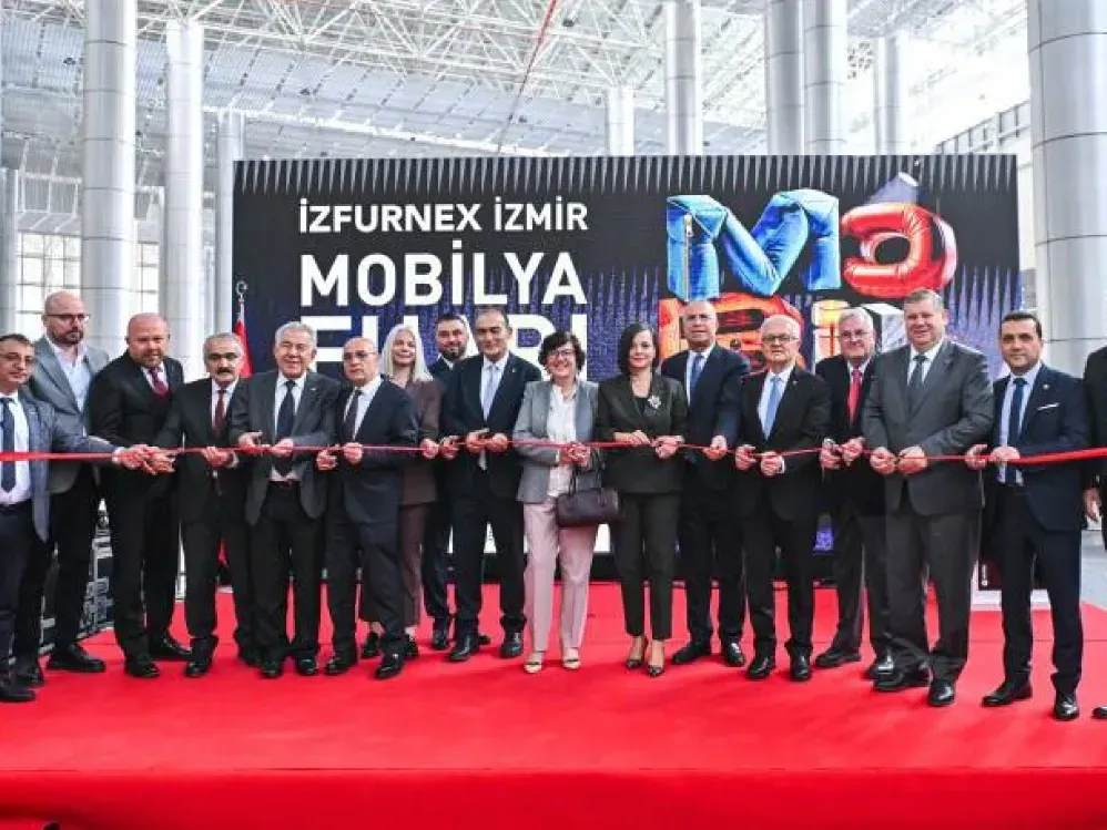 İZFURNEX 2026 - İzmir Mobilya Fuarı kapılarını açtı