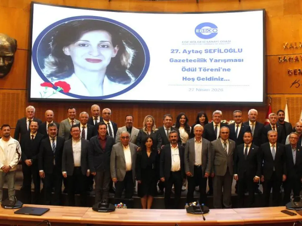 EBSO Aytaç Sefiloğlu Basın Yarışması Ödül Töreni düzenlendi