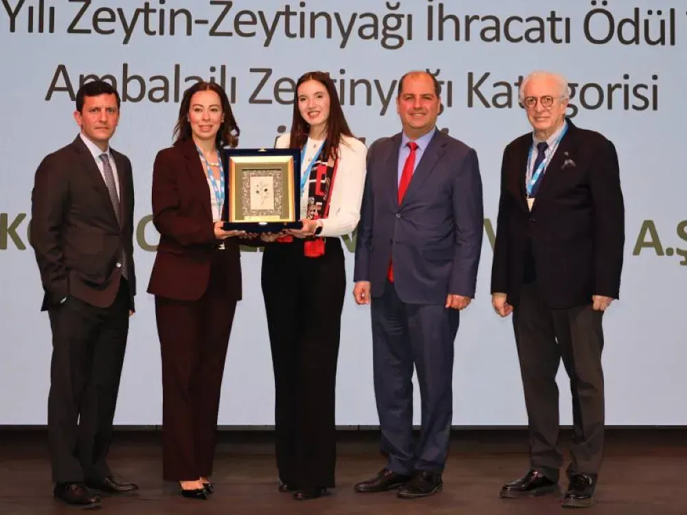 Zeytin ve zeytinyağının şampiyonlarına ödül